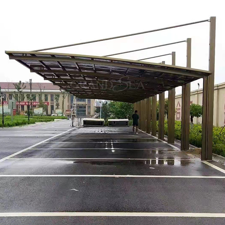 Hot Sale Car Parking Shed Garage Carports Tents With Steel Frame Membrane Tensile Structure Canopy for Hotel