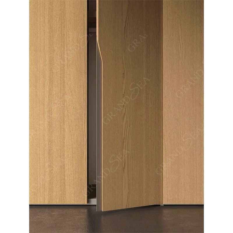 Custom door style simple design freestanding sliding door wardrobe clothes organizer closet large storage wardrobes