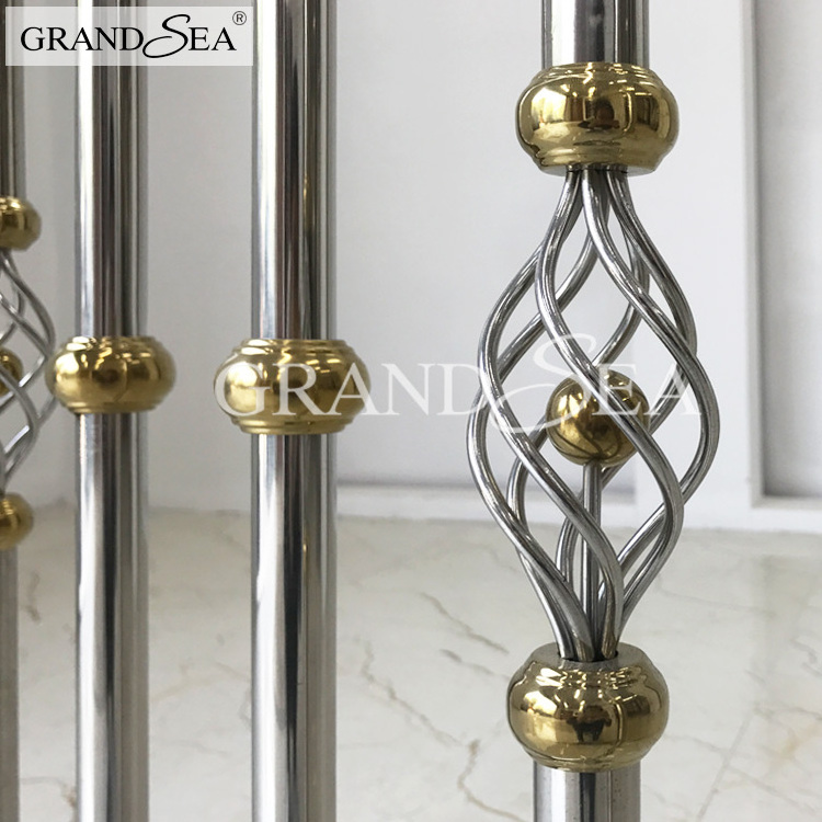 Cheap prices of grade 304 balcony stainless steel railing system design