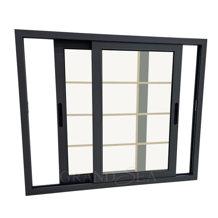 Aluminium sliding window system/sliding doors with aluminum window frame parts