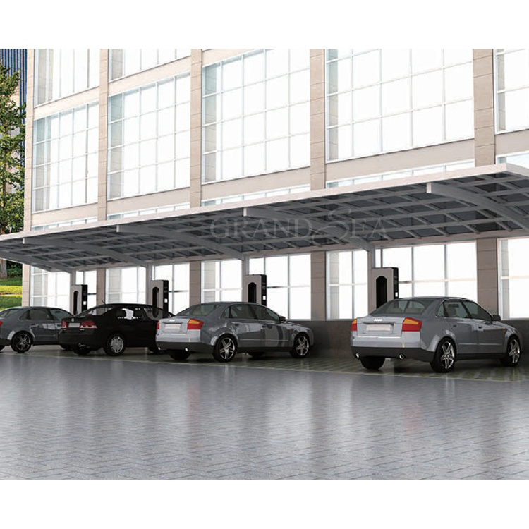 Hot Sale Car Parking Shed Garage Carports Tents With Steel Frame Membrane Tensile Structure Canopy for Hotel