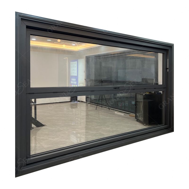 Grandsea Villa Storefront Customize Smart Electric Auto Sound Proof Aluminium Auto Bi Fold Windows For House