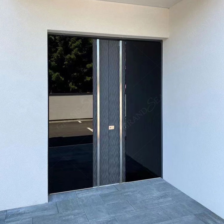 New design luxury villa house main entrance big size door large pivot door hotel exterior front security entry door