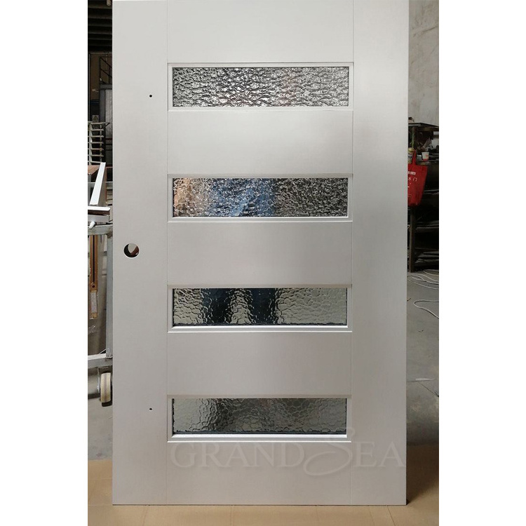 small glass panel  wood  high quality villa entrance  30 x 80 pivot bedroom door french  front door