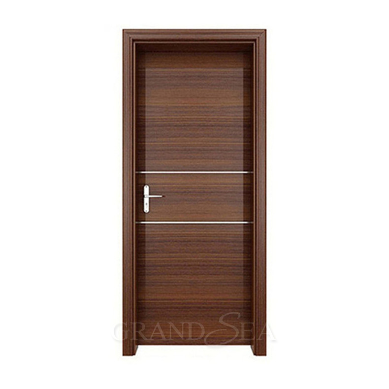 Contemporary Custom Waterproof 2 5 6 Panel Mahogany Rustic Internal Flush Oak Solid Core Wood Interior Door