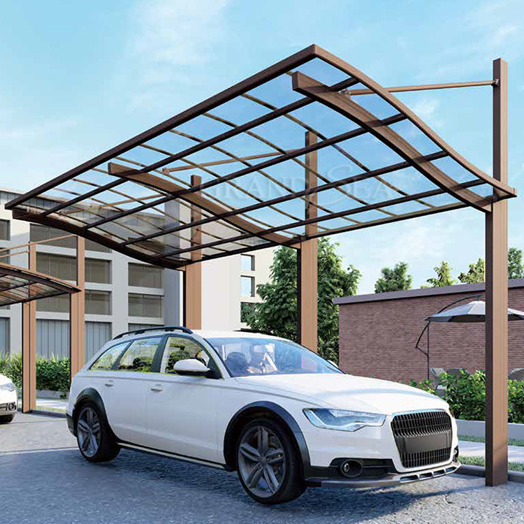 Free Standing Heavy Duty Custom Single Two Three Car Cheap Metal Carports