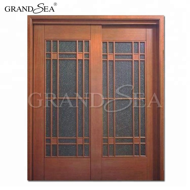 wood patio doors design in bangladesh bottom track sliding door acrylic panel