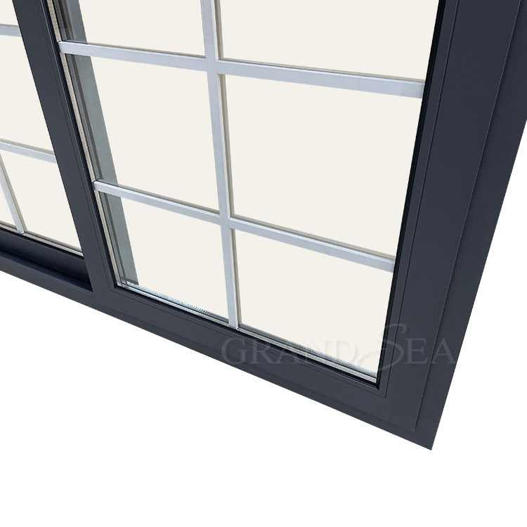 Aluminium sliding window system/sliding doors with aluminum window frame parts