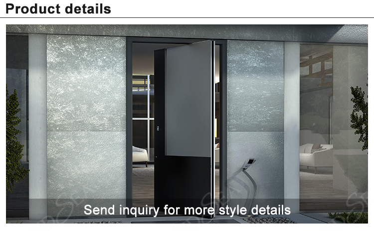 New design luxury villa house main entrance big size door large pivot door hotel exterior front security entry door