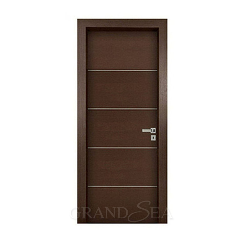 wood skin pasted water proof anti- termite interior casement MDF/HDF wood door for house interior bedroom