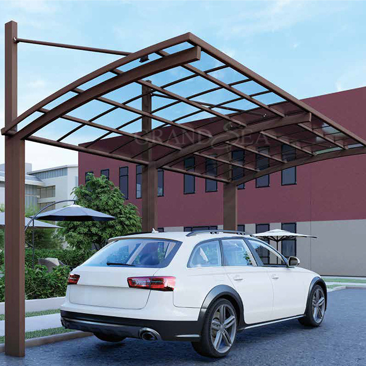 Free Standing Heavy Duty Custom Single Two Three Car Cheap Metal Carports