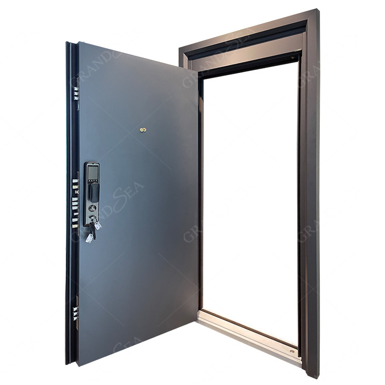 Jamaica Corrosion Resistant Anti-theft Cheap Exterior Security Steel Door Steel Door For Main Entrance