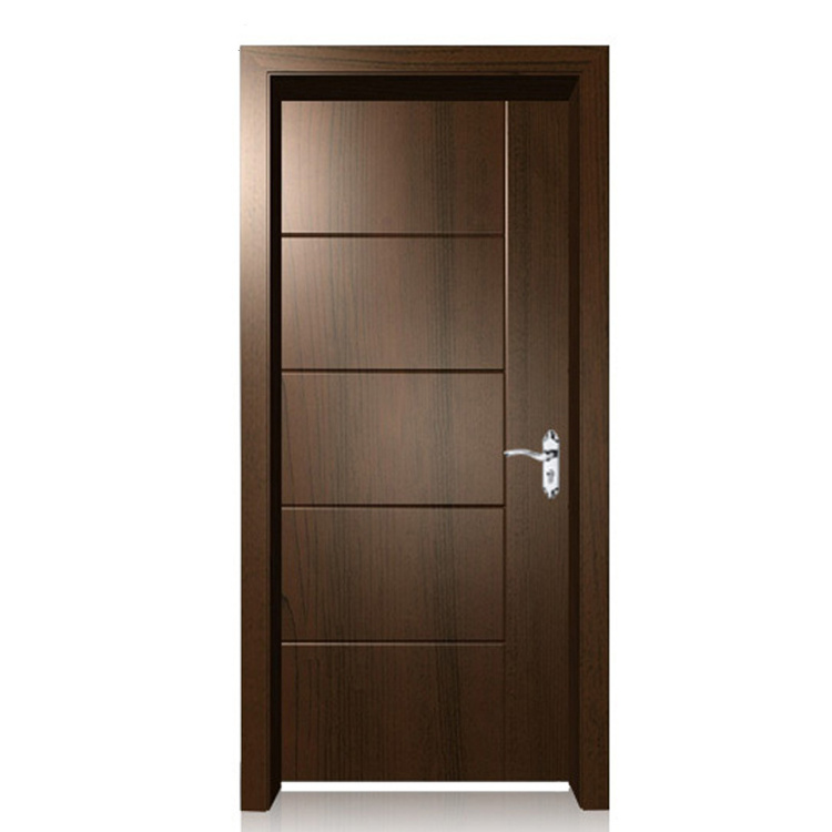 Latest Design Soundproof Wooden Doors Design Interior Door Solid Wooden PVC MDF doors