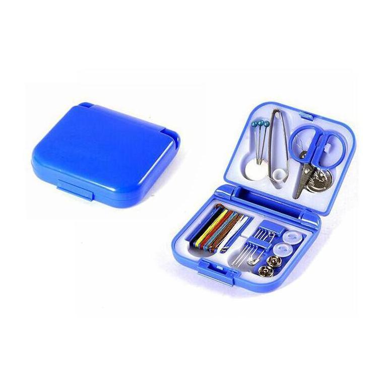 Portable Travel Sewing Set Kits Storage Box Needle Threads Scissor Thimble Buttons Pins Home Sewing Accessories Travel