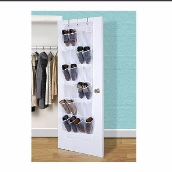 Pocket Home Over The Door Hanging Organizer Storage Holder Rack Closet Shoes