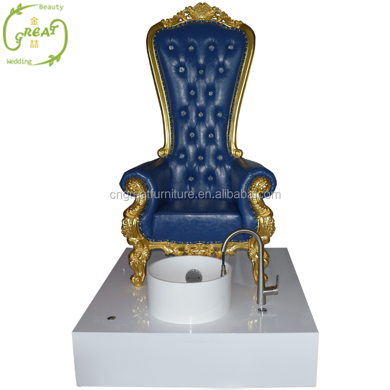 Wholesale High Quality Wedding High Back Royal King Throne Chair