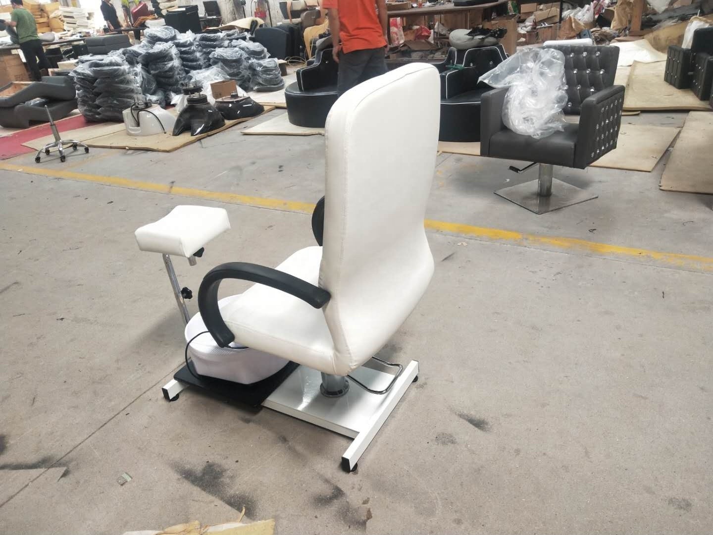 Great Foshan Factory Cheap White Pedicure Spa Chair For Sale