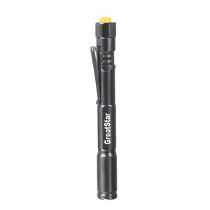 60LM Waterproof IPX4 2AAA Compact Aluminum LED Flashlight Pen Light Pen Flashlight