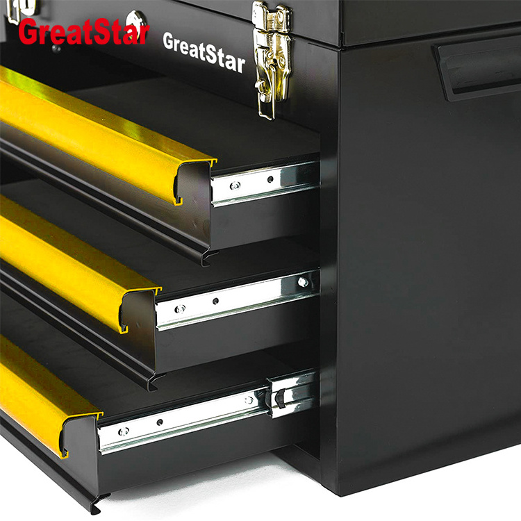 GreatStar 408 PCS Tools Set Box Mechanic with 3 Drawer Heavy Metal Box