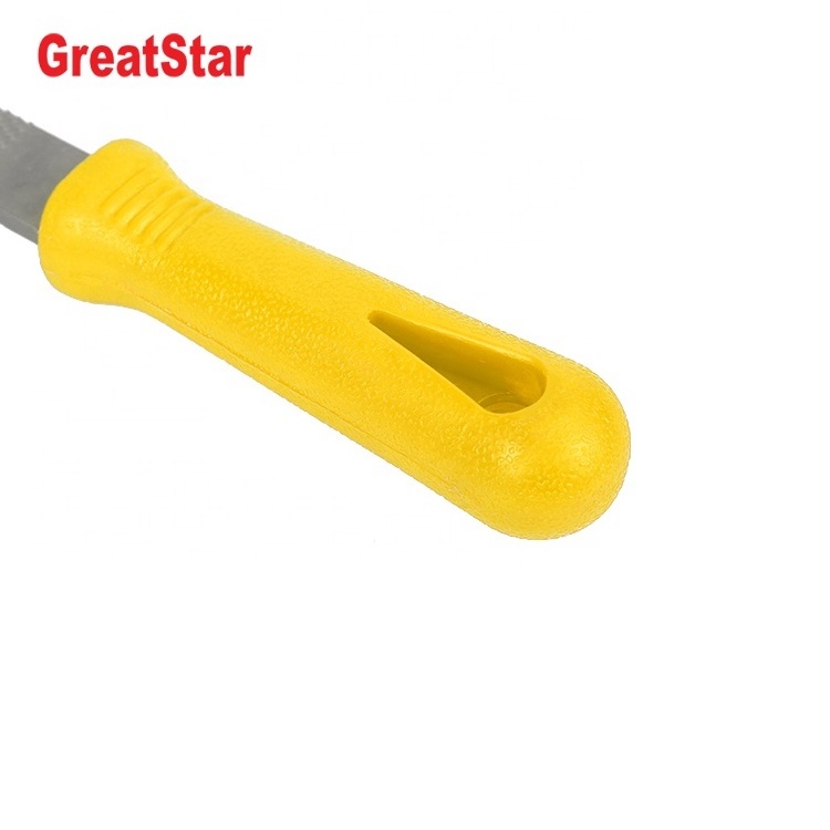 Great Star Flat Rasp File with Comfortable Grip Handle for Wood Carvers