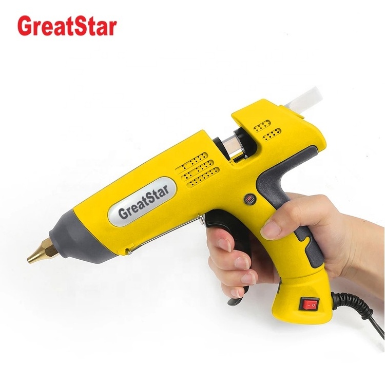 Greatstar Customized Hot Melt Glue Gun DIY Crafts Tools 30W hot melt glue gun with Glue Sticks