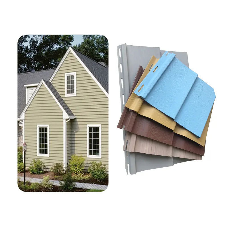 Hot Sale PVC Exterior Wall Cladding Vinyl Siding For House Wall Decoration