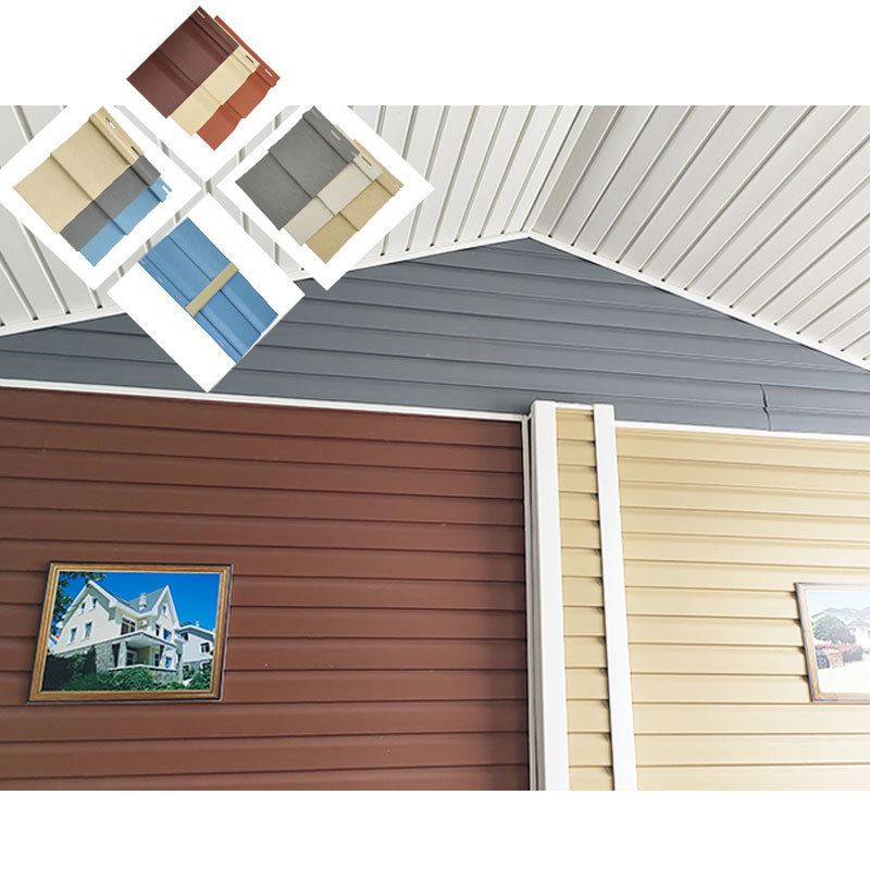 Customized Building Borad Manufacturer Exterior Outdoor PVC Vinyl Siding