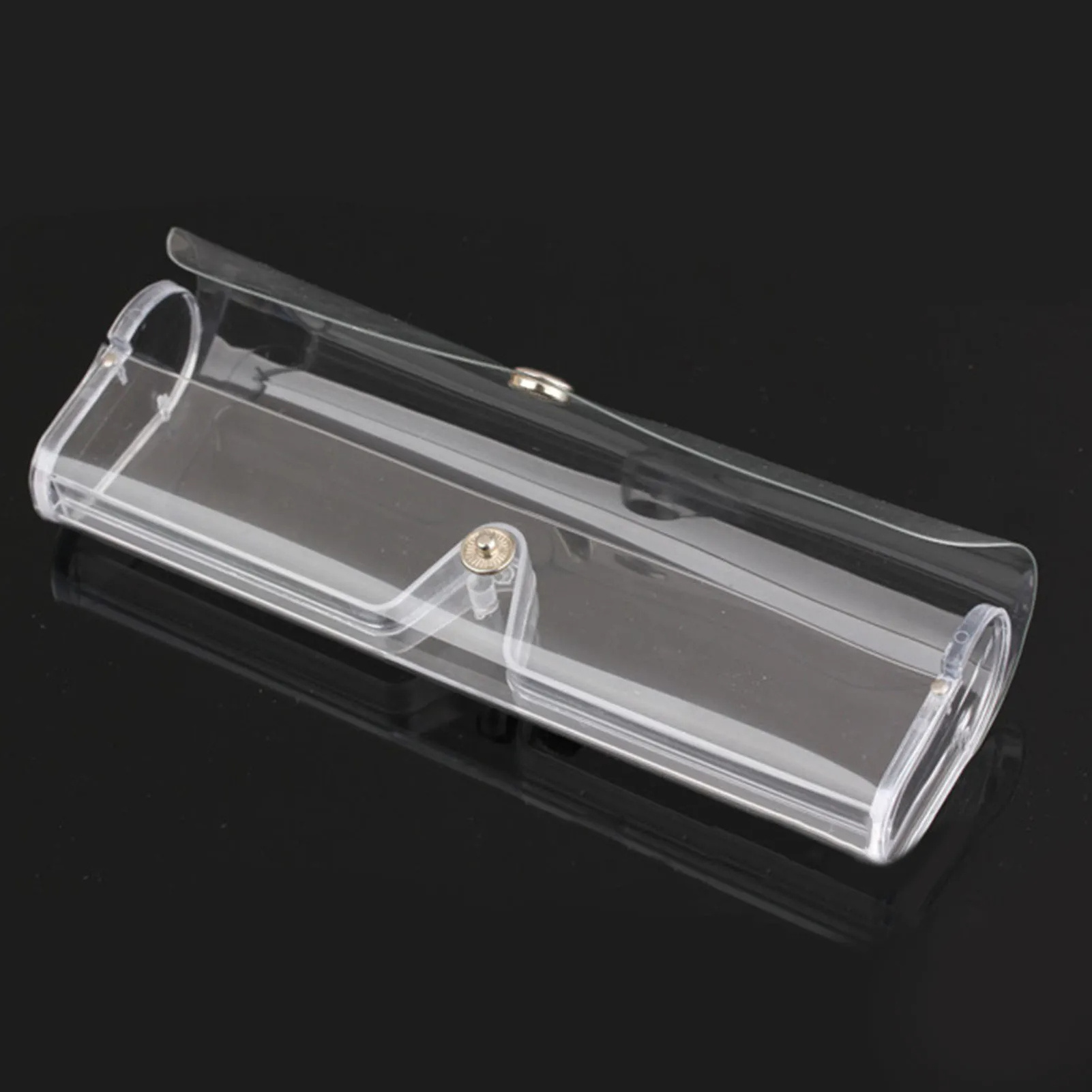 Wholesale Fashion Cheap Rectangular Clear PVC Plastic Sunglasses Box Soft Reading Glasses Case