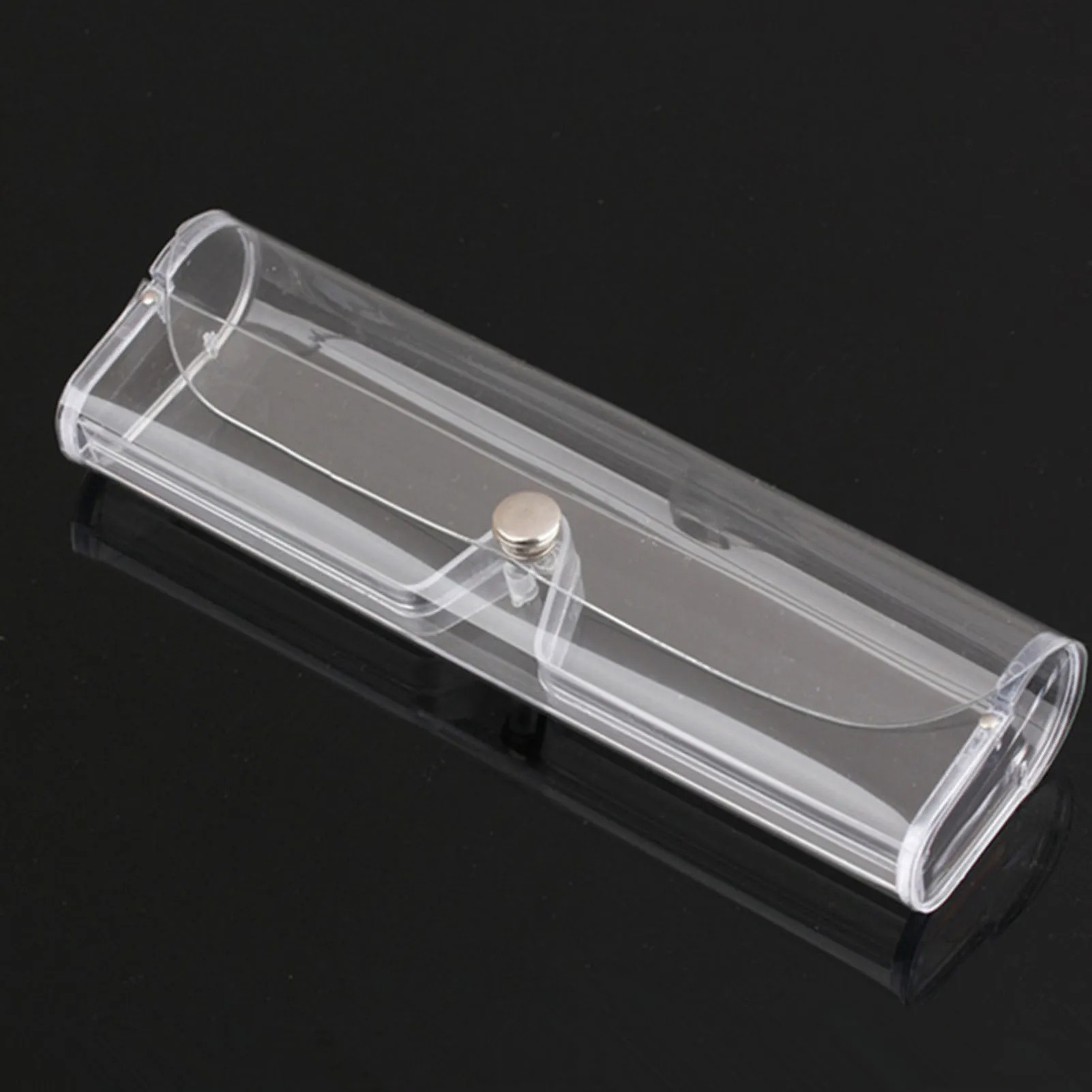 Wholesale Fashion Cheap Rectangular Clear PVC Plastic Sunglasses Box Soft Reading Glasses Case