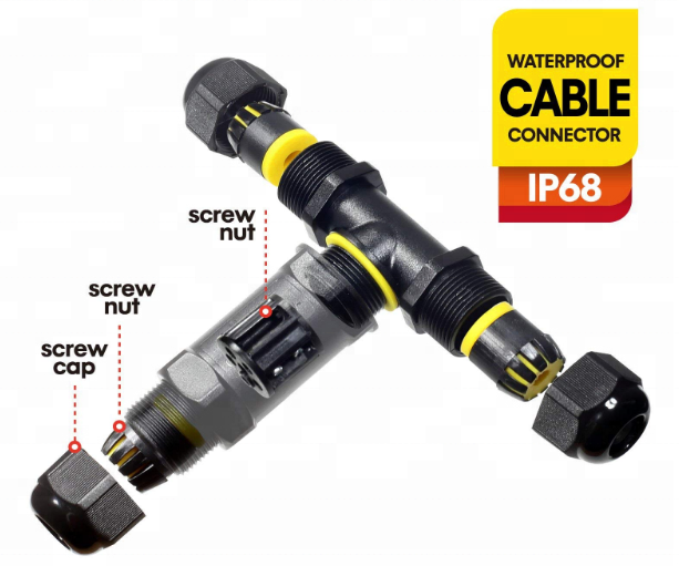 Greenway M675 cable wire ip67 quick automotive waterproof electrical connectors