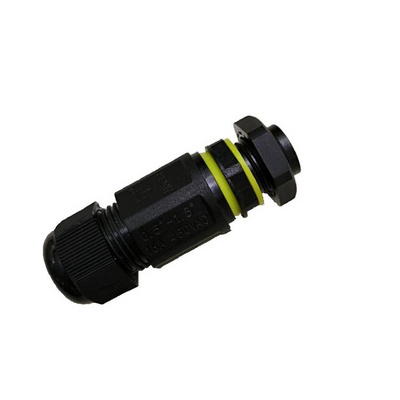 Hot sale M12 M16/PG9 ip68 cable connector panel mount 2 pin 3 pin  male female wire connector waterproof