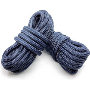 Guosong OEM ODM Corrosion Resistant Double Braided Nylon Dock Lines Custom Color Rope for Boat Mooring