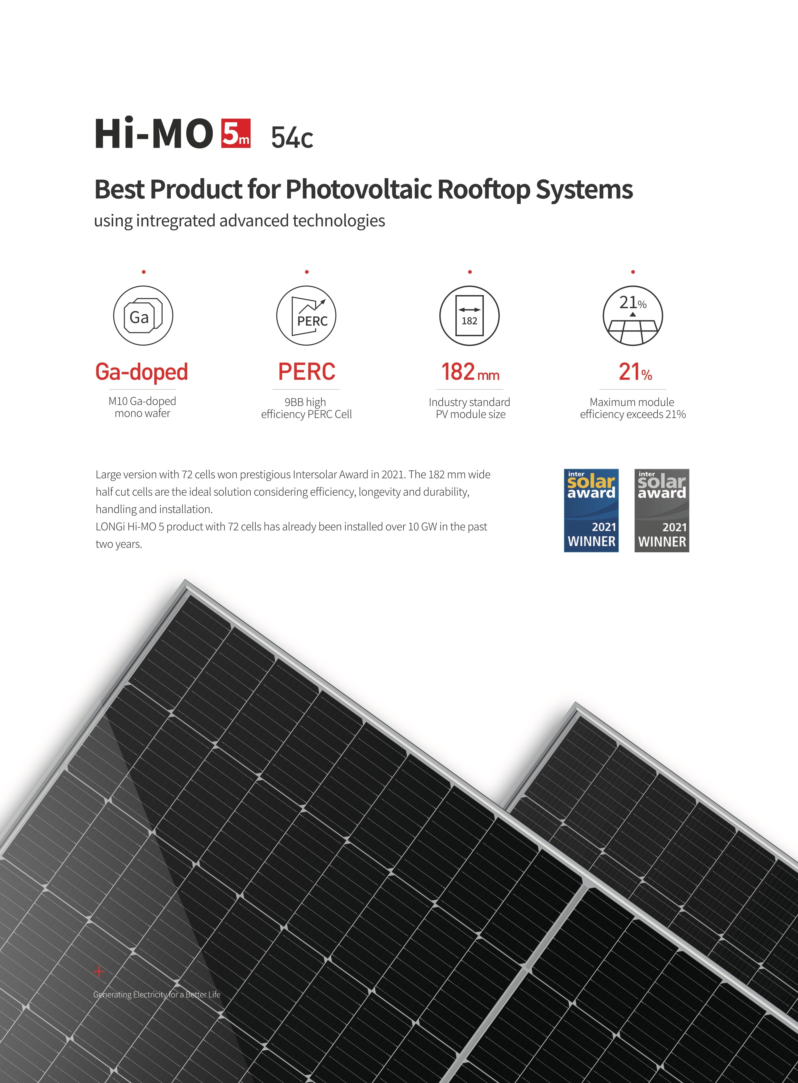 Best Selling Products 2023 All products of LONGi solar panels Hi-MO Himo Hi Mo 5 6 7 LONGi All Full Black 420W 410W 400W 405W