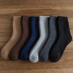 New Heavy Soft Comfortable Thermal Warm Super Full Terry Cushion Crew Thick Wool Socks For Winter