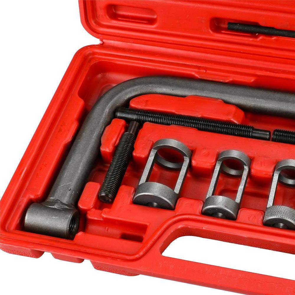 GTYPro Car Engine Cylinder Head Valve Spring Compressor Remove Install Tool Clamp Set for Motorcycle ATV Tire valve stem puller