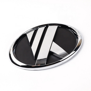 Make Your Own Custom Made Chrome ABS Plastic Car Emblem 3D Logo Car Badge Chrome Letter Sticker Auto Car Emblem Badges Wholesale