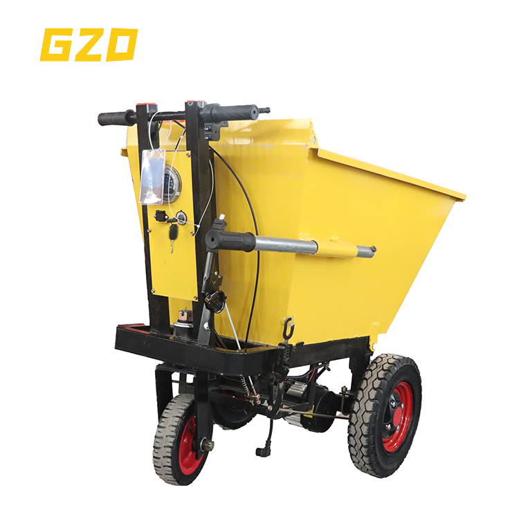 Construction Site Using Simple And Convenient Concrete Tricycle Dump Bucket Tricycle dumper