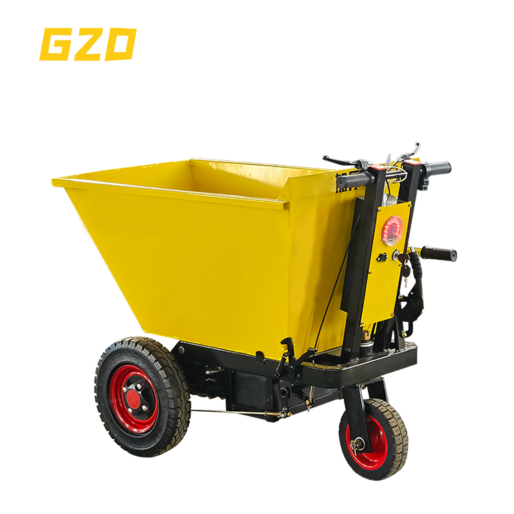 Construction Site Using Simple And Convenient Concrete Tricycle Dump Bucket Tricycle dumper