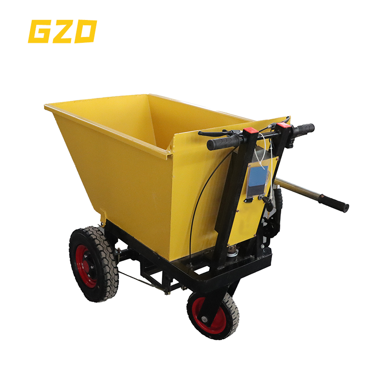 Low Moq Goods Flatbed Electric Trolley For Construction Dumper