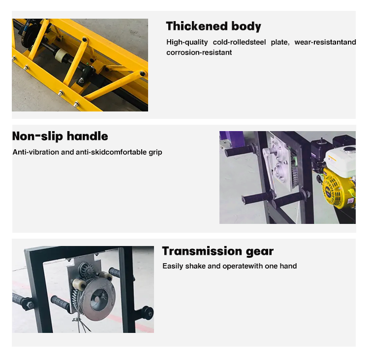 Vibrating Concrete Truss Screed Road Paver Road Construction Machinery Concrete Finishing Screed Leveling Machine