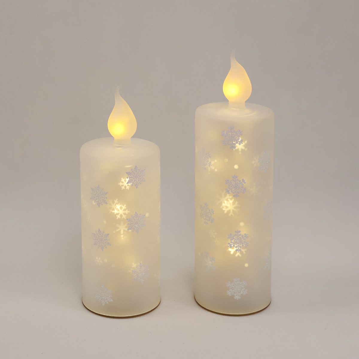 Personalized Warm Led Candles Electrical Candle Safety Christmas Festival Feeling Decoration Good Present For Children