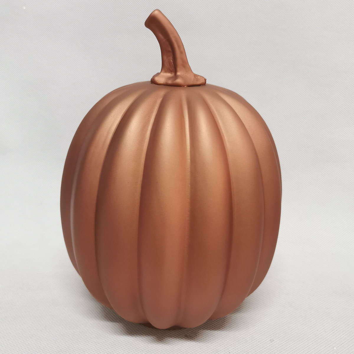 Baoying copper glass pumpkin table halloween decoration artificial decorative craft pumkins figurine decor wholesale for home