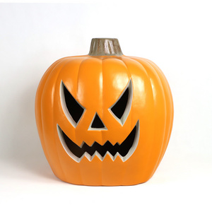 Wholesale led light up carvable Halloween decoration ornaments crafts scary pumpkin faces carving ideas 2022