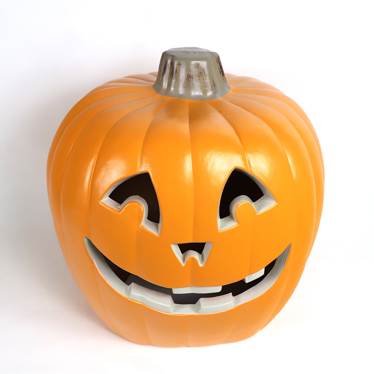 Large artificial carvable plastic PU foam halloween decoration pumpkin face light up pumpkins home decor artificial decorative