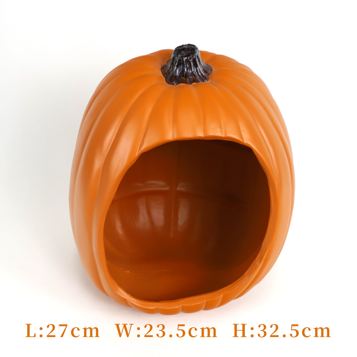 PU plastic crafts foam carvable pumpkin home yard decoration wholesale decorative hollow fillable pumpkins for sale