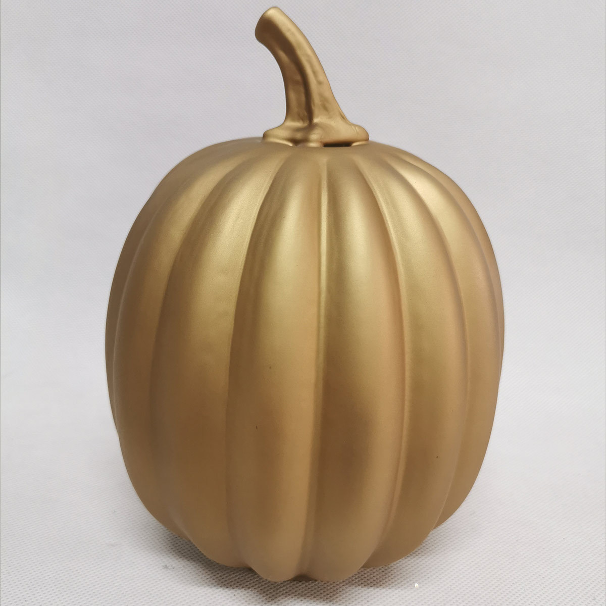 Baoying copper glass pumpkin table halloween decoration artificial decorative craft pumkins figurine decor wholesale for home