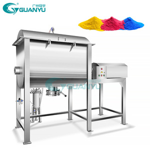 industrial dry powder blender Washing powder two way spiral ribbon blender pigment powder mixing  mixer