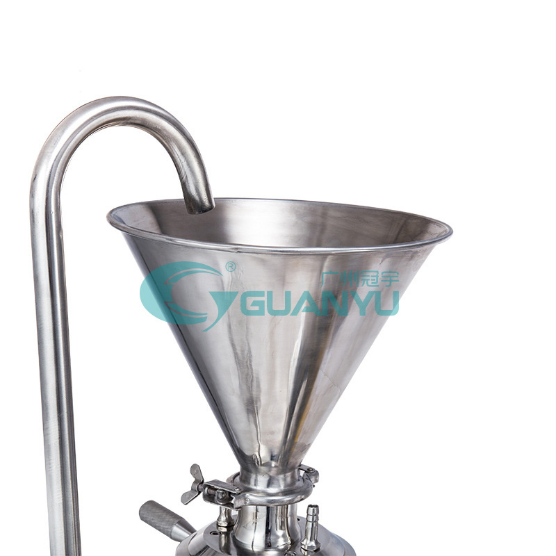 Guanyu Chili Sauce Rice Milk Horizontal Nuts Grinder Grinding Peanut Butter Colloid Mill Machine