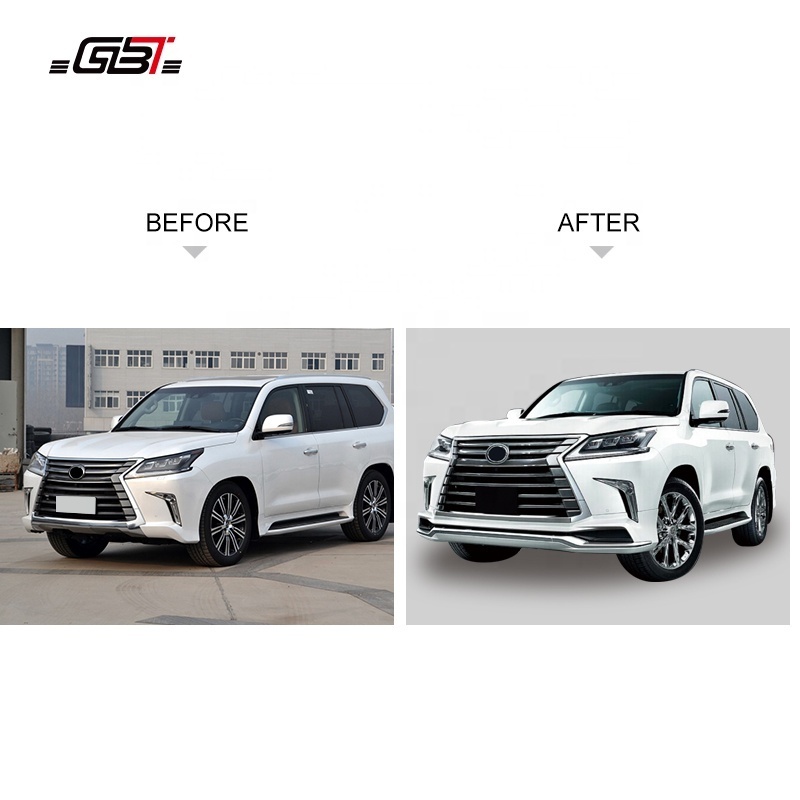 GBT auto car accessories pp material front bumper lip year 2016 For Lexus 570 lx570 M Model