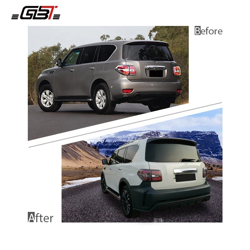 GBT car auto parts patrol Exterior upgrade body kit for 2010-2019 Nissan Patrol Y62 nismo model bumper facelift accessories